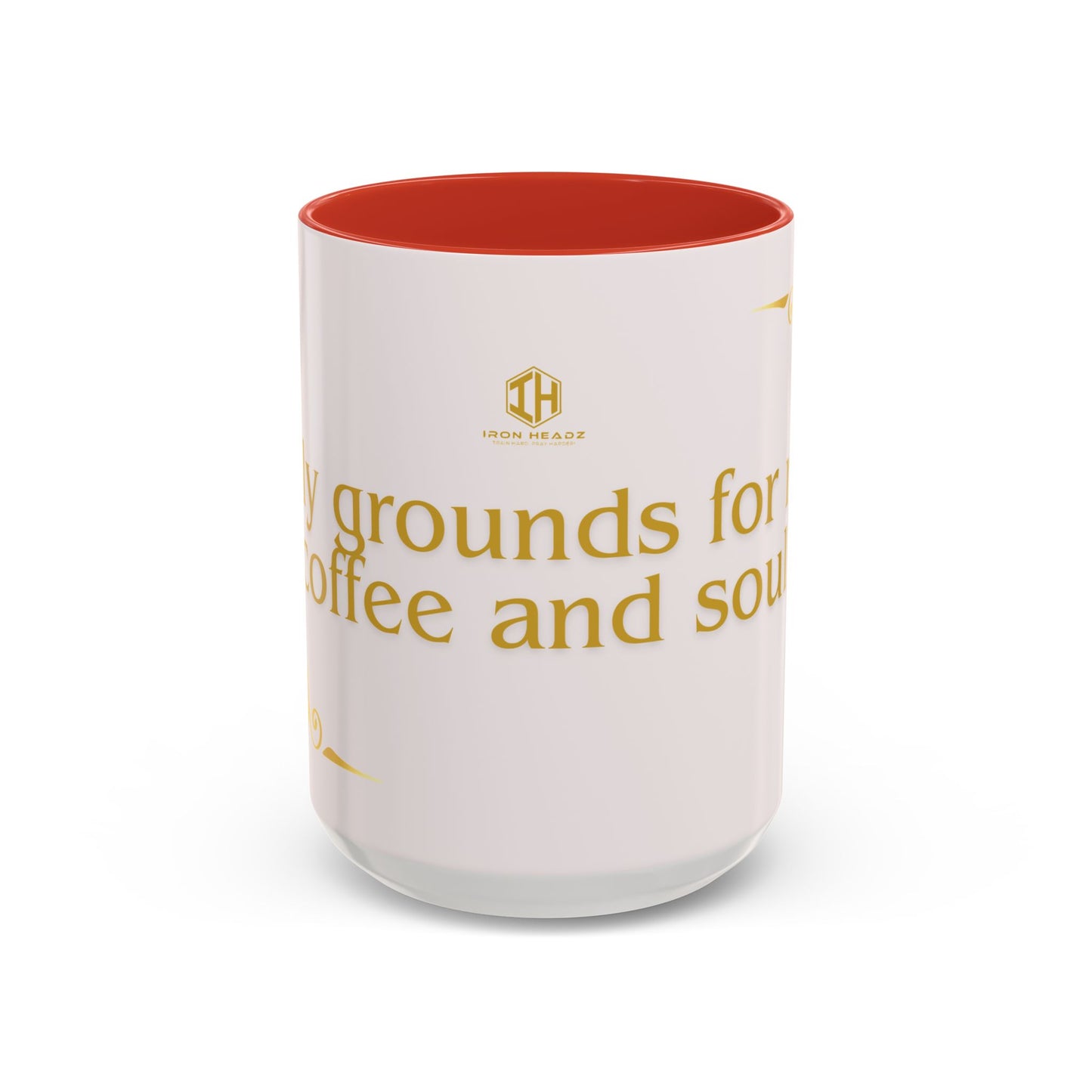 Holy Grounds Coffee Mug – Inspirational Christian Accent Cup, Faith-Based Gift for Coffee Lovers, Motivational Home Decor Mug 11oz/15oz
