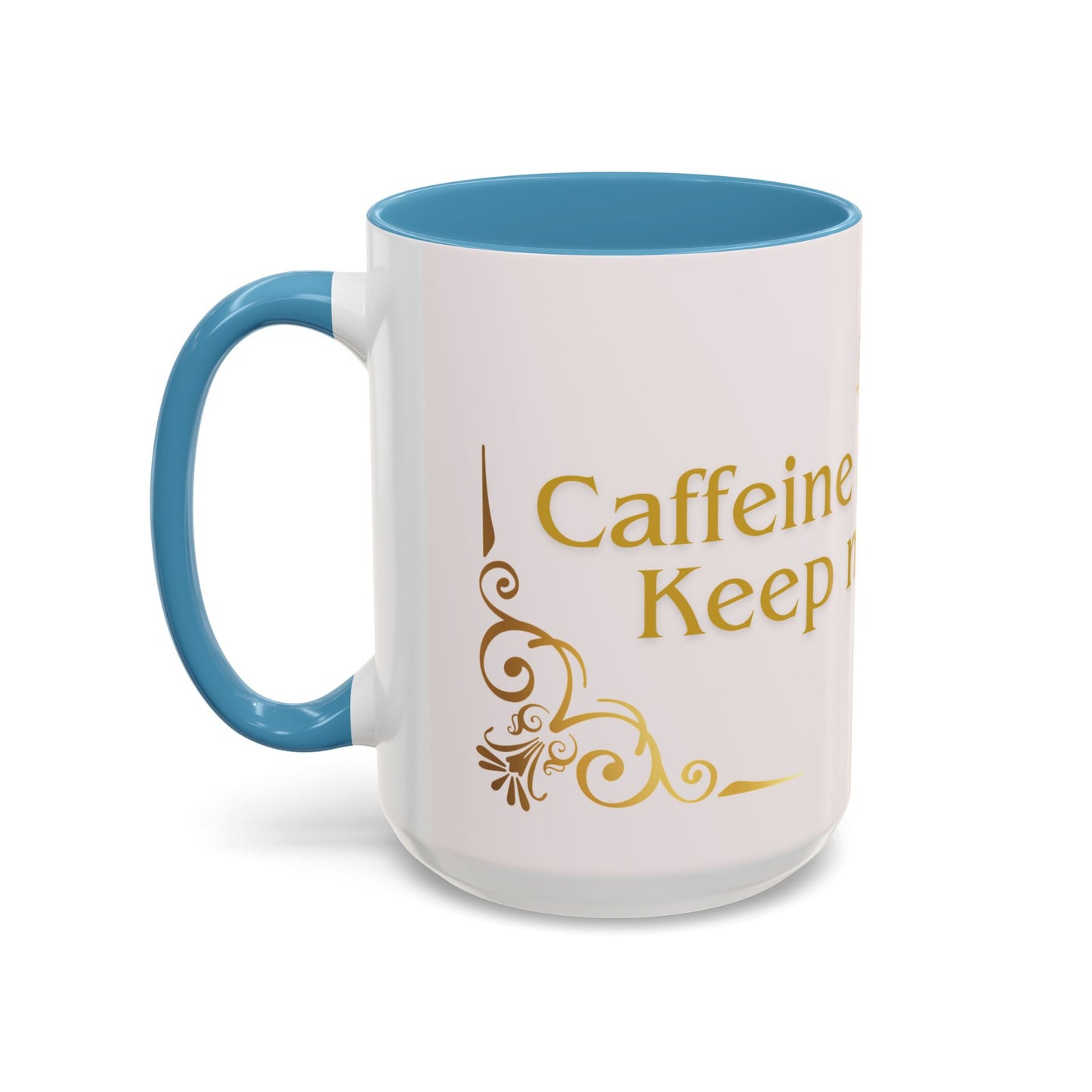 Caffeine and Christ Keep Me Going Mug – Christian Coffee Lover Gift, Inspirational Faith Quote Mug, Religious Tea & Coffee Cup 11oz/15oz
