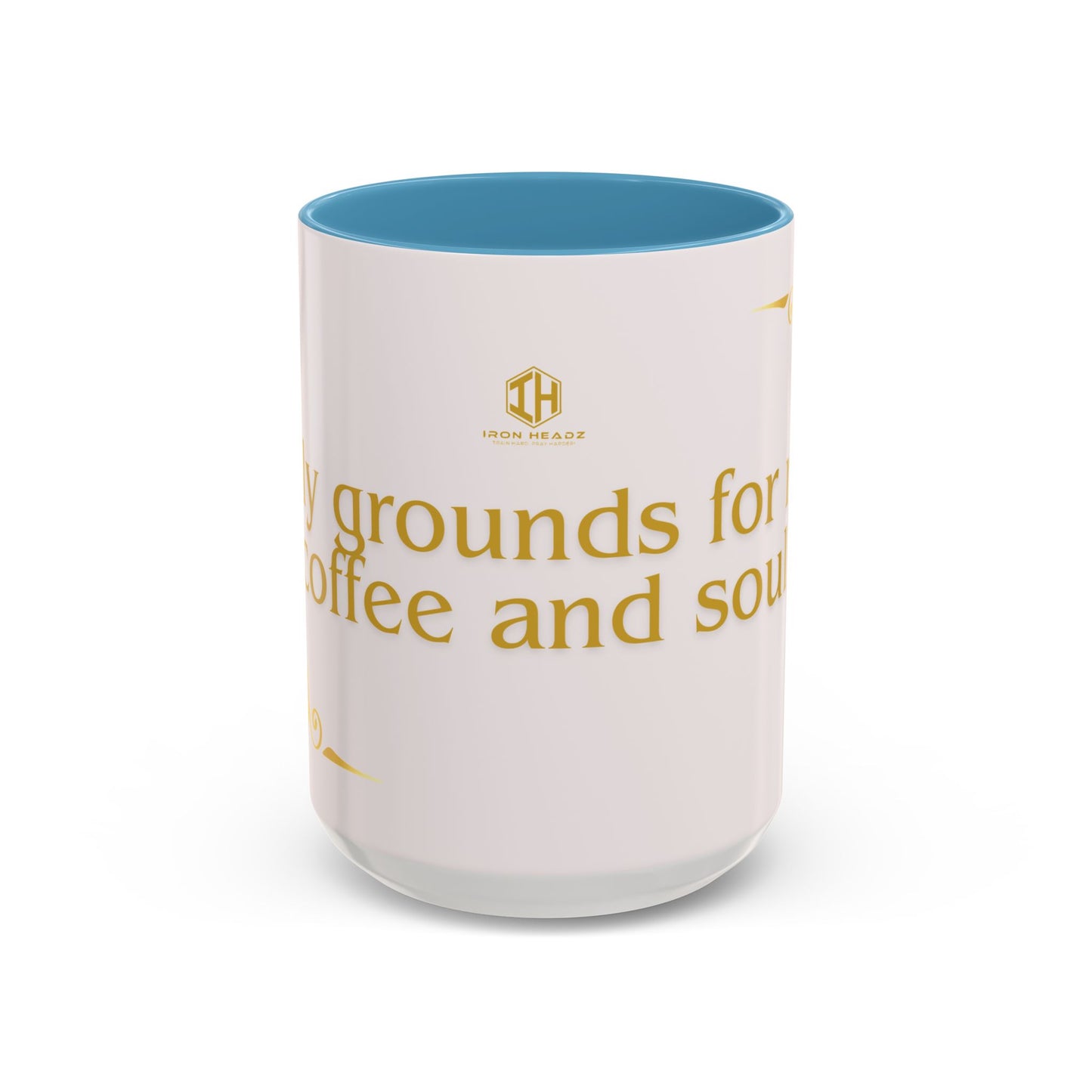 Holy Grounds Coffee Mug – Inspirational Christian Accent Cup, Faith-Based Gift for Coffee Lovers, Motivational Home Decor Mug 11oz/15oz