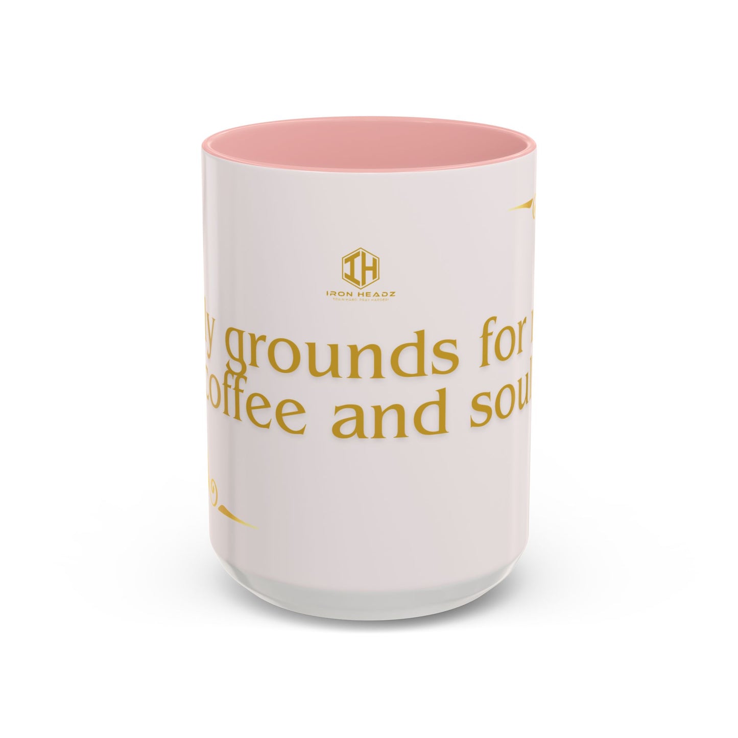 Holy Grounds Coffee Mug – Inspirational Christian Accent Cup, Faith-Based Gift for Coffee Lovers, Motivational Home Decor Mug 11oz/15oz