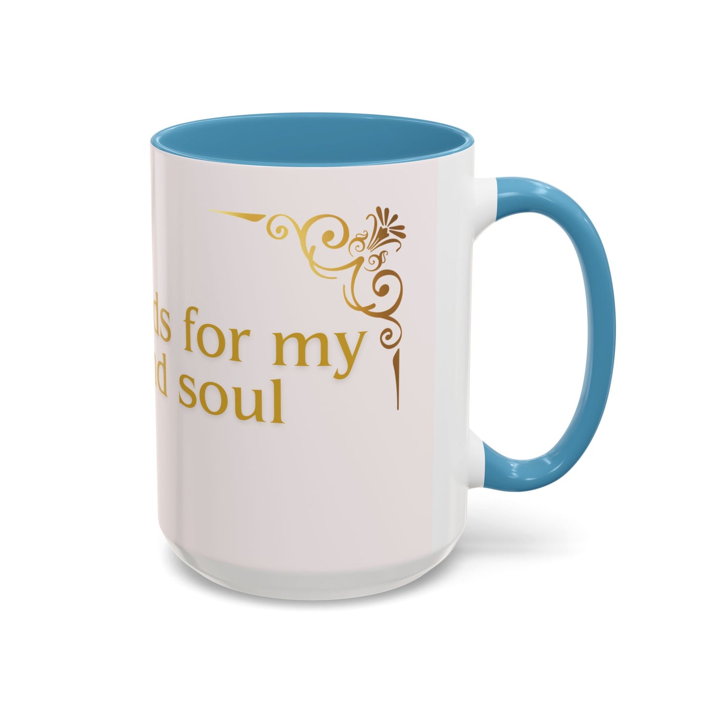 Holy Grounds Coffee Mug – Inspirational Christian Accent Cup, Faith-Based Gift for Coffee Lovers, Motivational Home Decor Mug 11oz/15oz