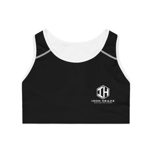 Iron Headz AOP Sports Bra for Active Women, Fitness, Gym, Workout, Athletic Wear, Comfortable Sports Top