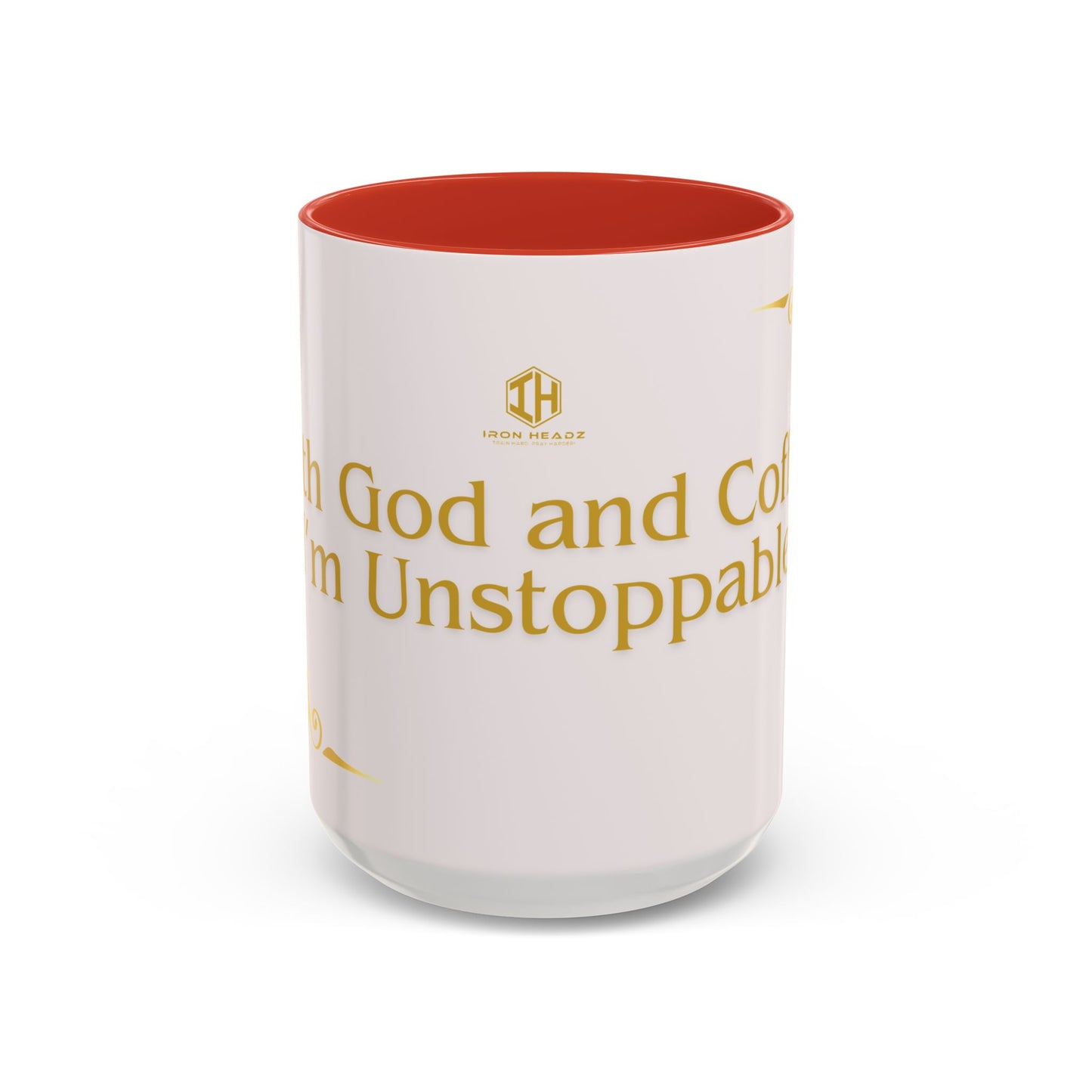 With God and Coffee I’m Unstoppable Mug – Christian Coffee Mug for Women & Men, Faith-Based Inspirational Gift, Religious Motivational Accent Cup 11oz/15oz