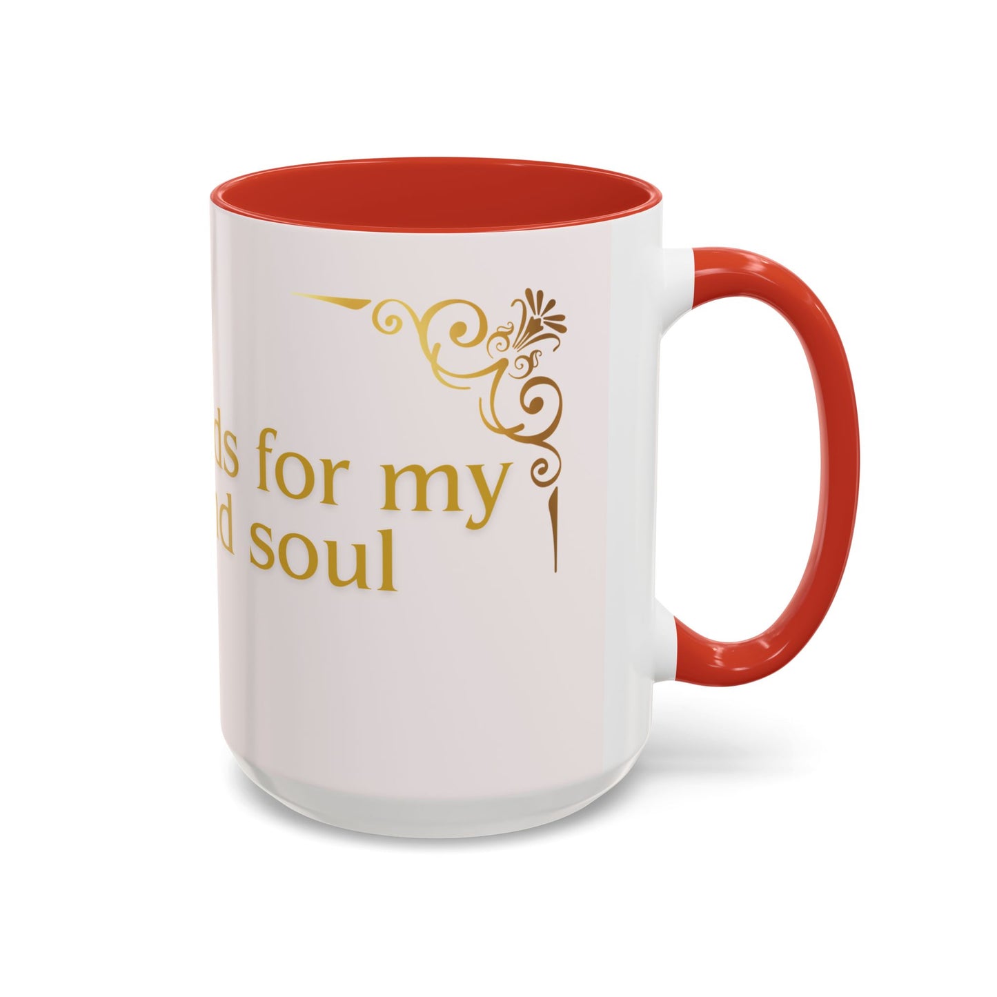 Holy Grounds Coffee Mug – Inspirational Christian Accent Cup, Faith-Based Gift for Coffee Lovers, Motivational Home Decor Mug 11oz/15oz