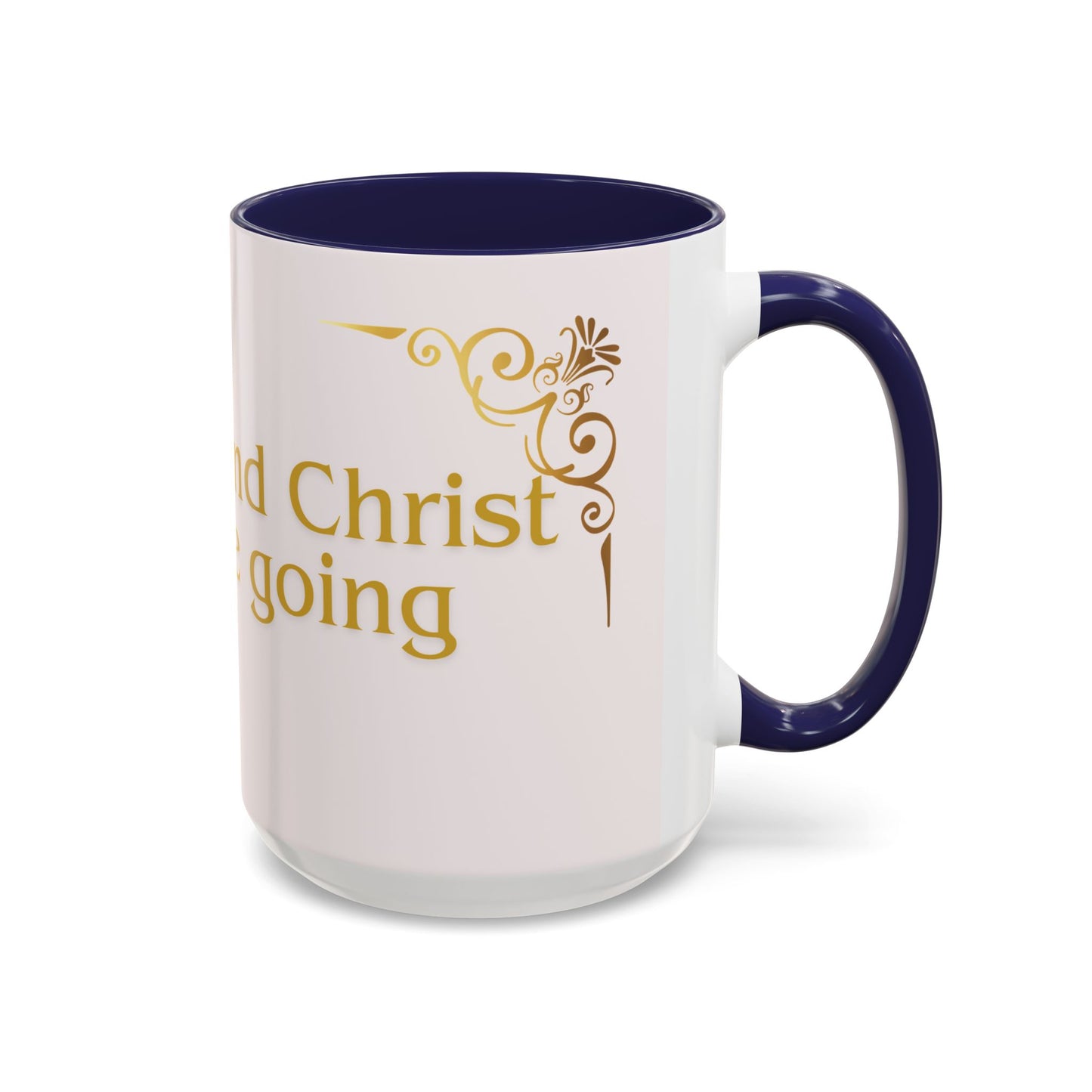 Caffeine and Christ Keep Me Going Mug – Christian Coffee Lover Gift, Inspirational Faith Quote Mug, Religious Tea & Coffee Cup 11oz/15oz