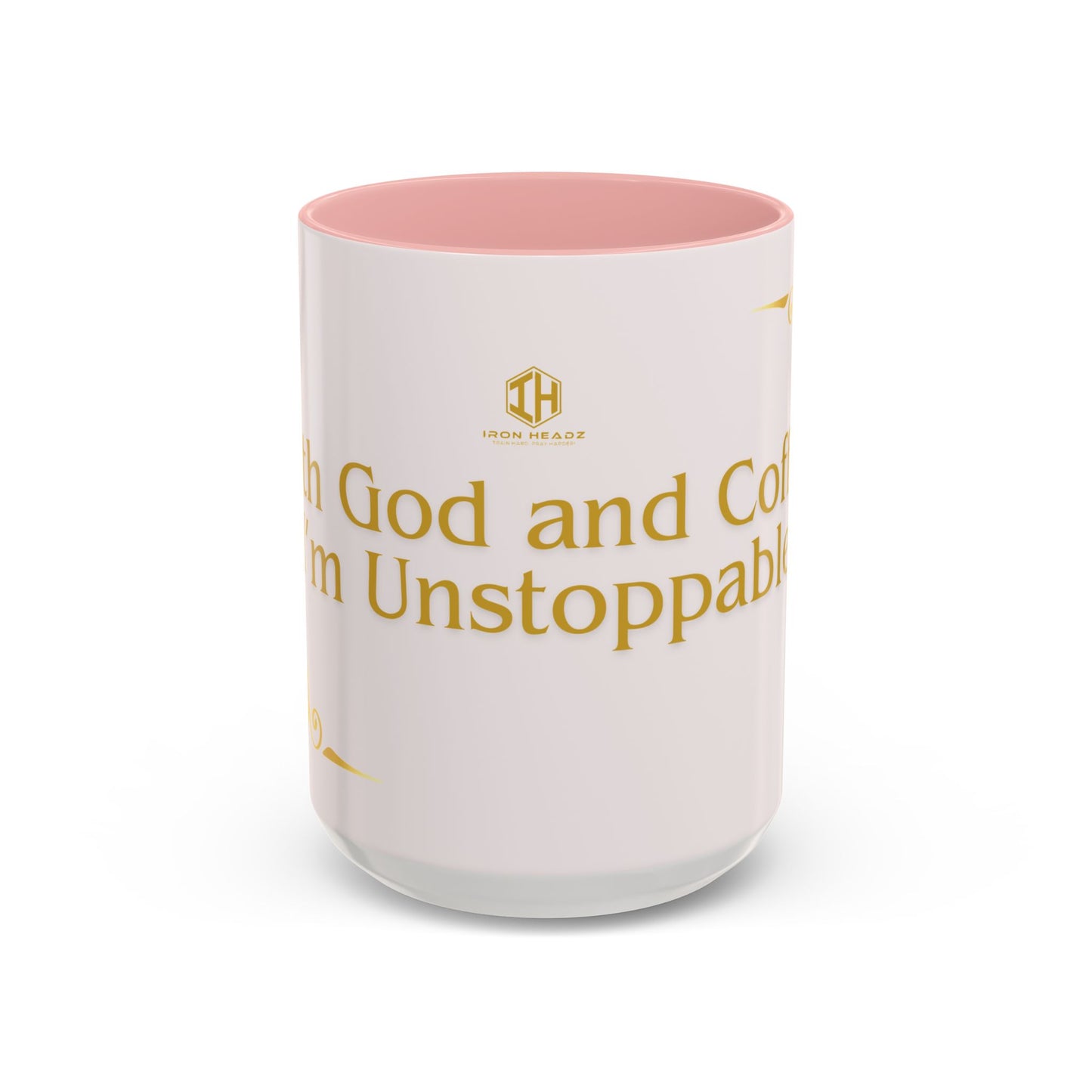 With God and Coffee I’m Unstoppable Mug – Christian Coffee Mug for Women & Men, Faith-Based Inspirational Gift, Religious Motivational Accent Cup 11oz/15oz