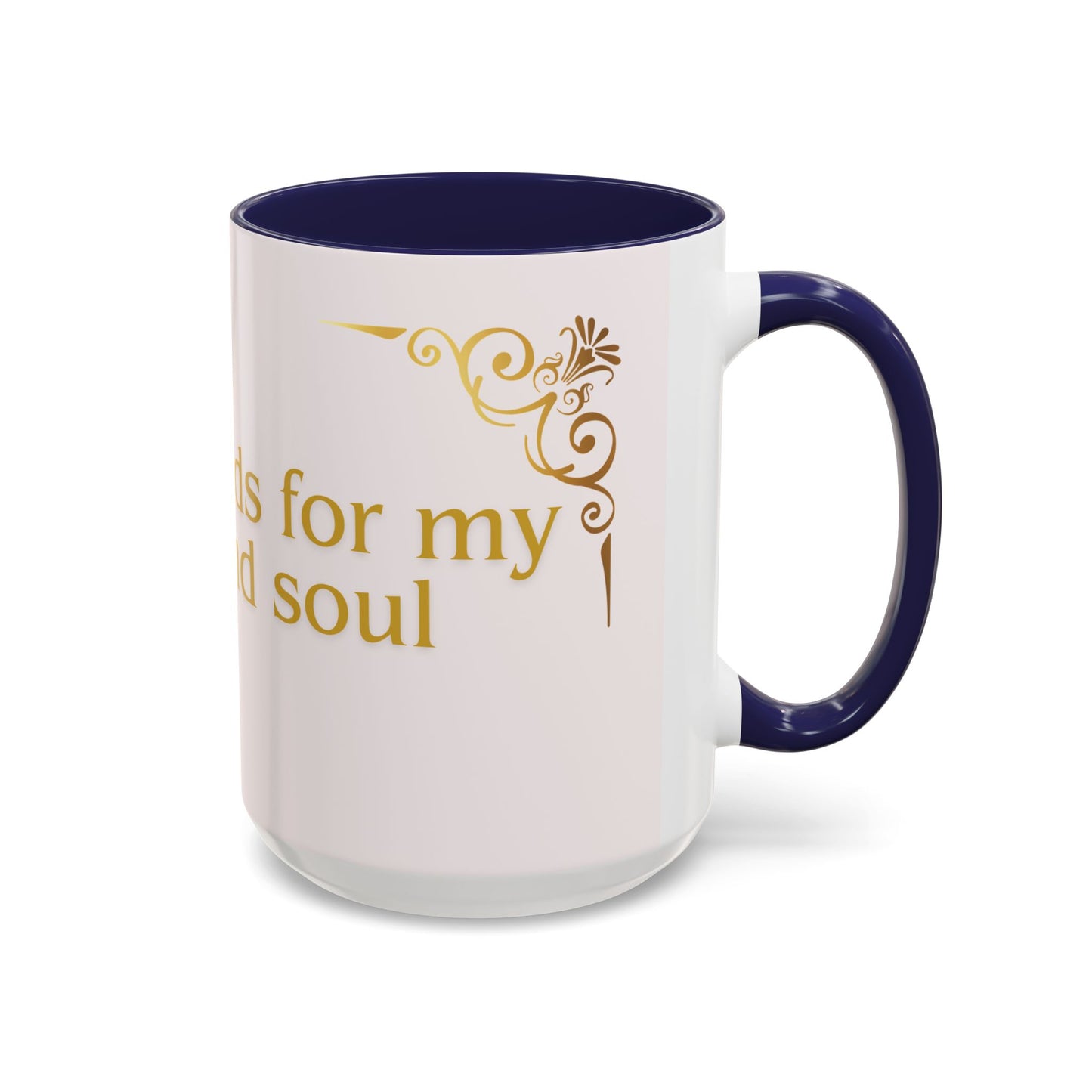 Holy Grounds Coffee Mug – Inspirational Christian Accent Cup, Faith-Based Gift for Coffee Lovers, Motivational Home Decor Mug 11oz/15oz